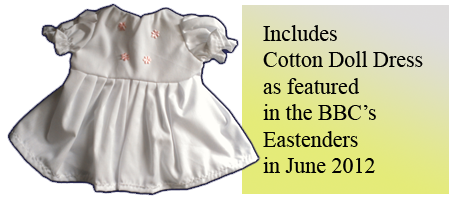 Cotton Doll Dress as featured in Eastenders